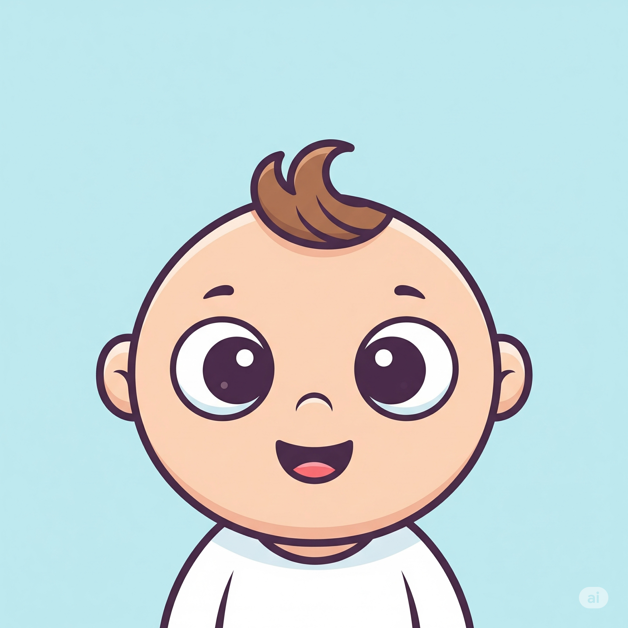 Illustration representing the My bAIby team or concept.